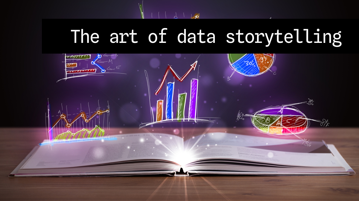 Cover art for the blog post: Telling data stories: turning numbers into narratives