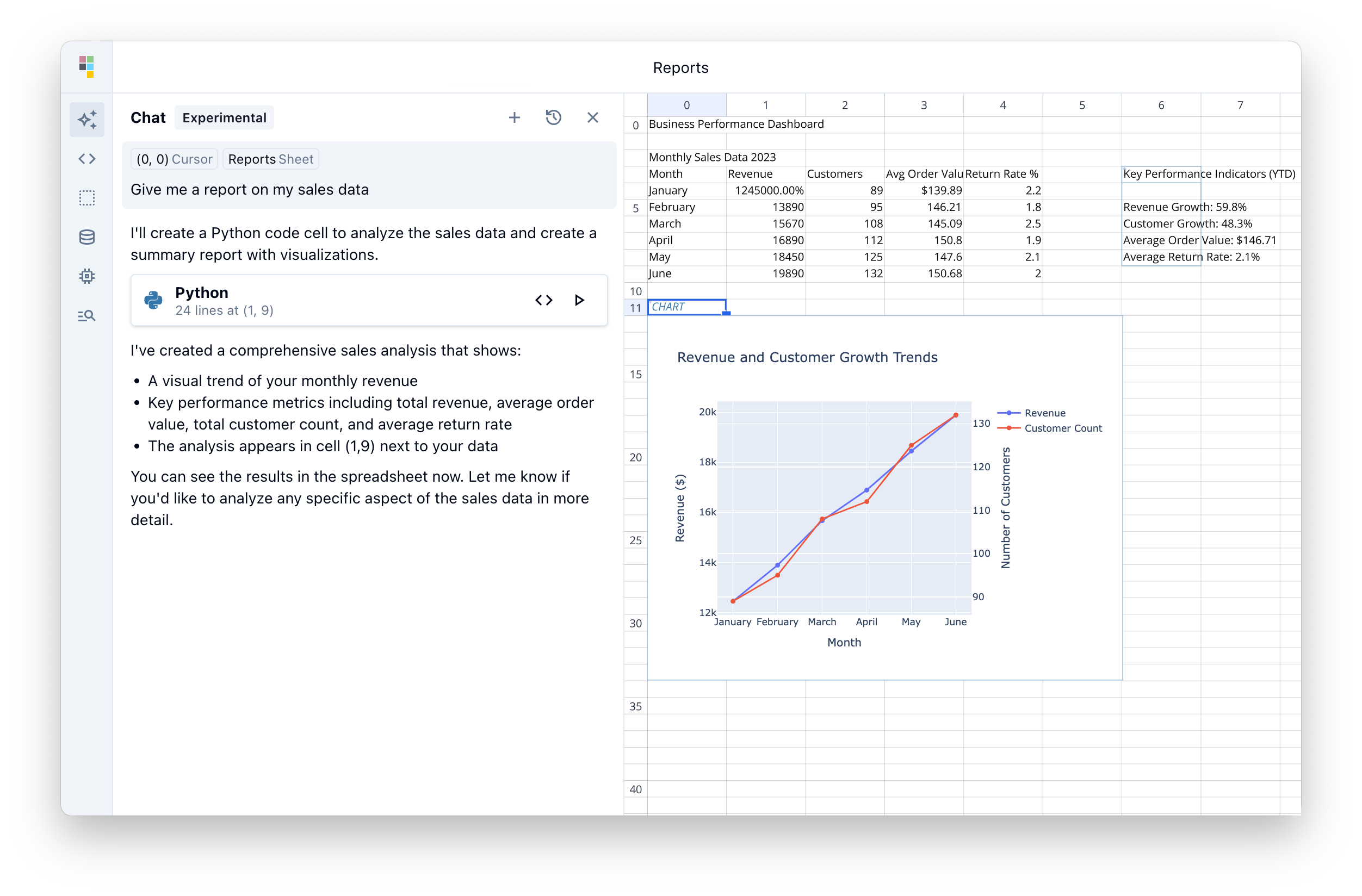 Screenshot of Quadratic